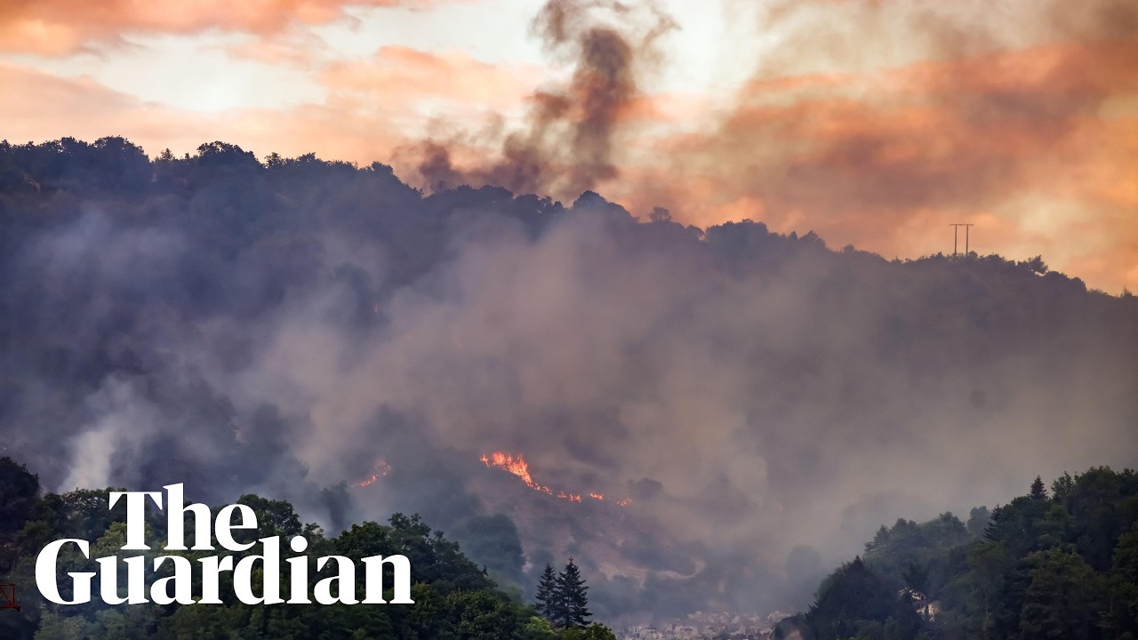 Wildfires rage in parts of France and Spain after record heatwave