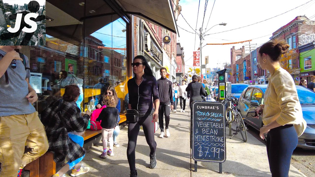 Trinity Bellwoods & Queen West | Toronto Walk (Nov 2022)