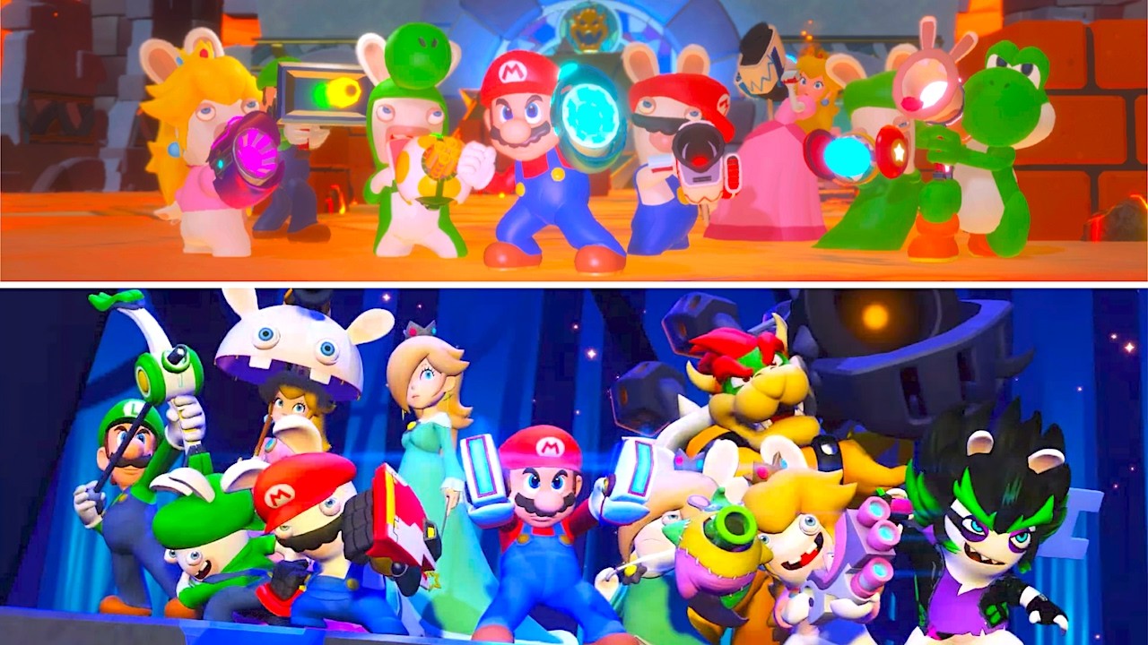 Mario & Friends Final Battle Formations - Mario Rabbids Series