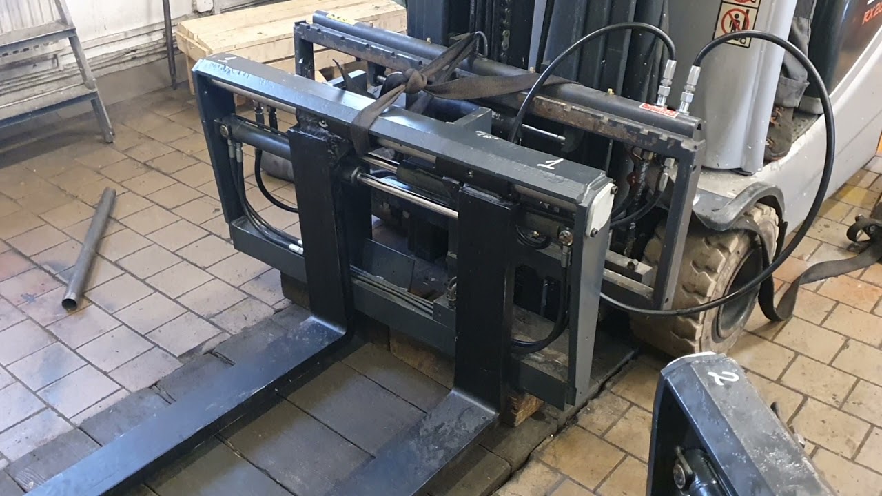 pozycjoner wideł po naprawie