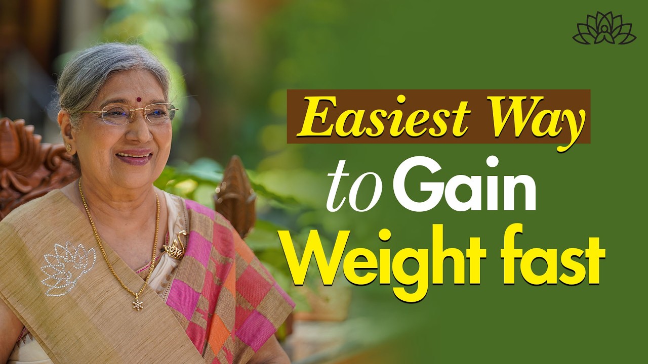 Best Tips to Gain Weight Naturally | Science, Ayurveda & Diet | Dr Hansaji