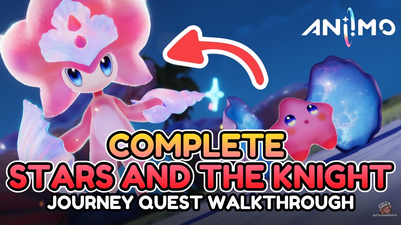 COMPLETE the Stars and the Knight Journey Quest in Aniimo