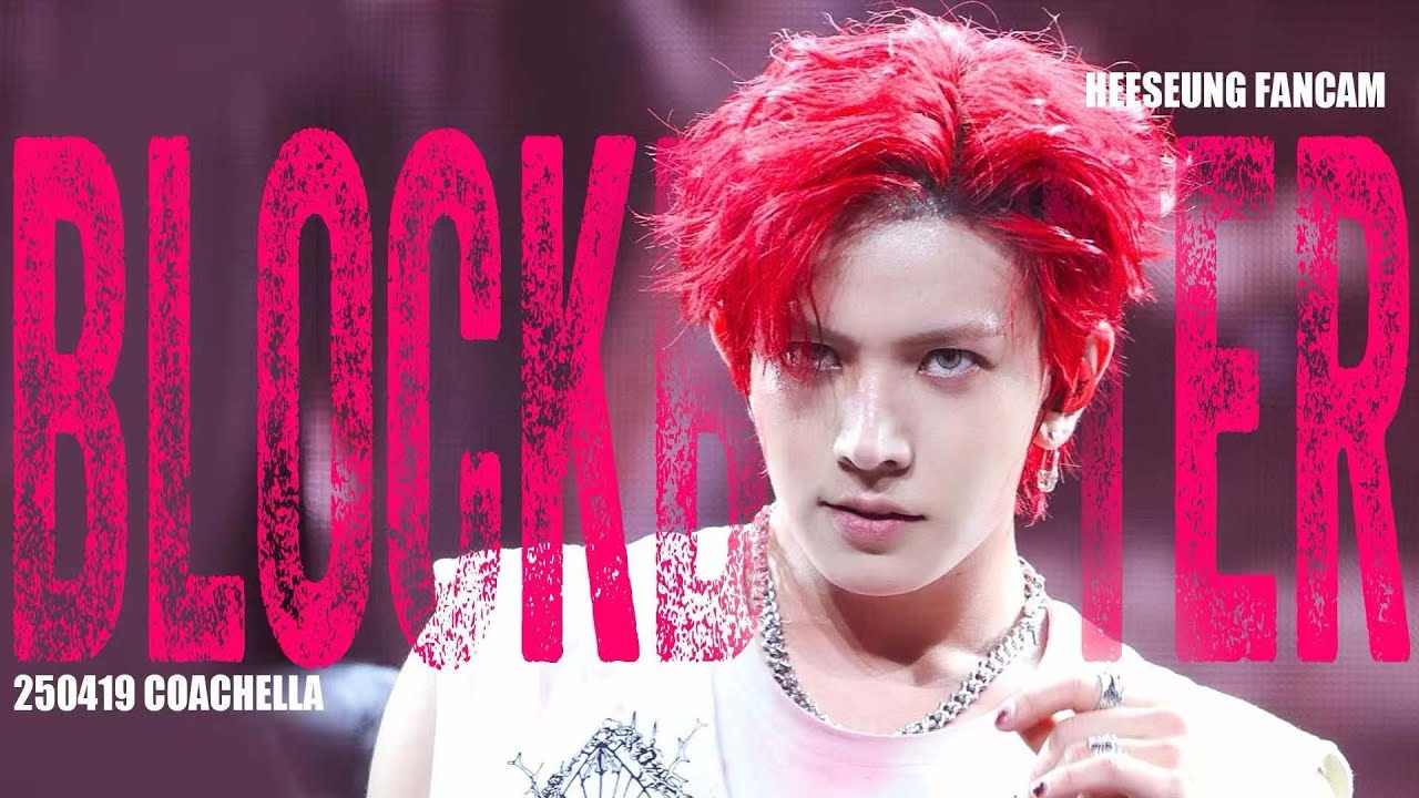 250419  COACHELLA  Blockbuster(액션 영화처럼) ENHYPEN HEESEUNG 직캠 FANCAM 4K FOCUS
