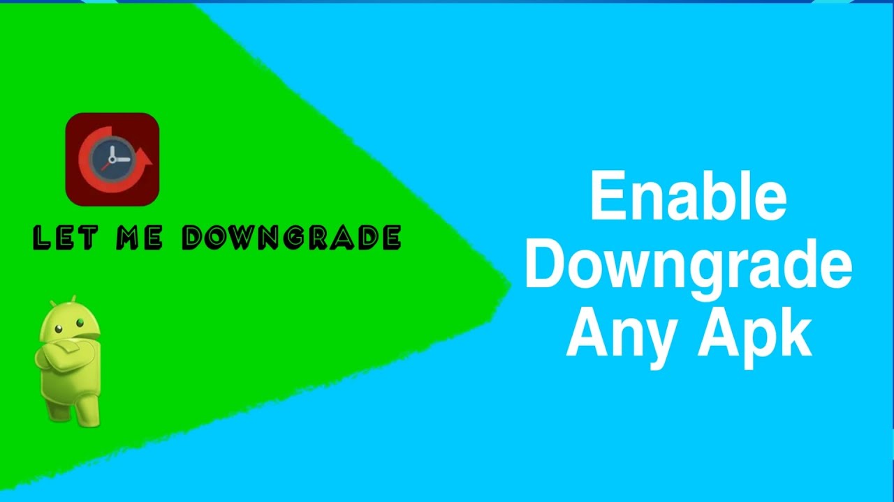 Downgrade any application in Android without Uninstall [Rooted]