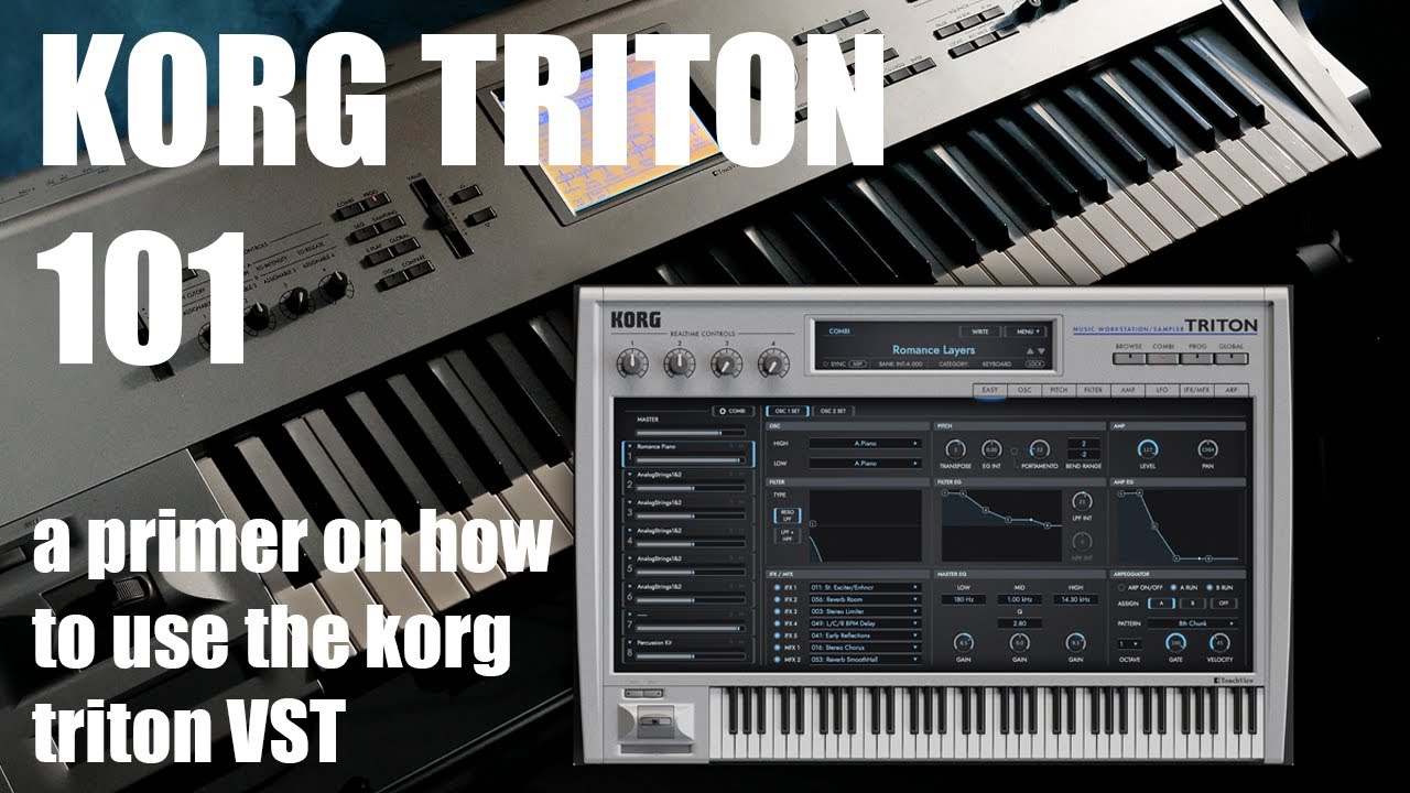 Korg Triton 101 (VST, 2024 Edition)