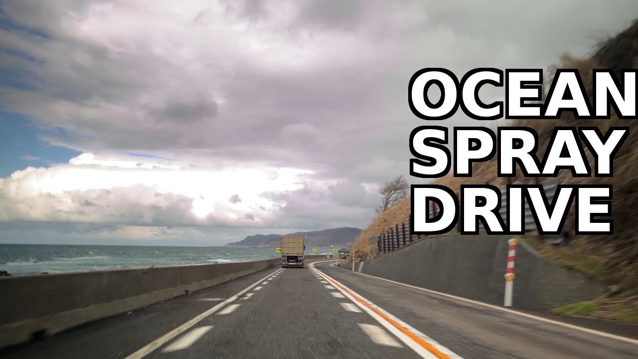 Coastal Drive in Japan | Quiet Seaside Road | 4K Scenic Drive