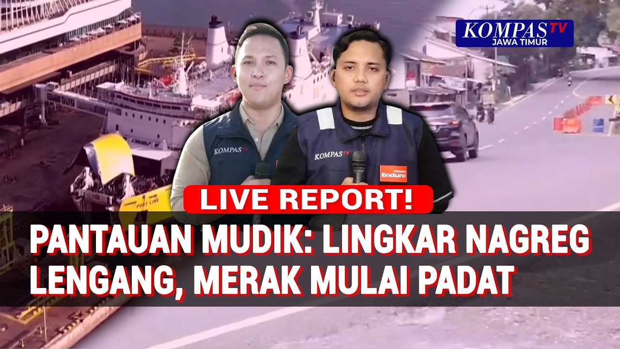Arus Mudik Lingkar Nagreg Masih Lengang, Pelabuhan Merak Mulai Dipadati Pemudik!
