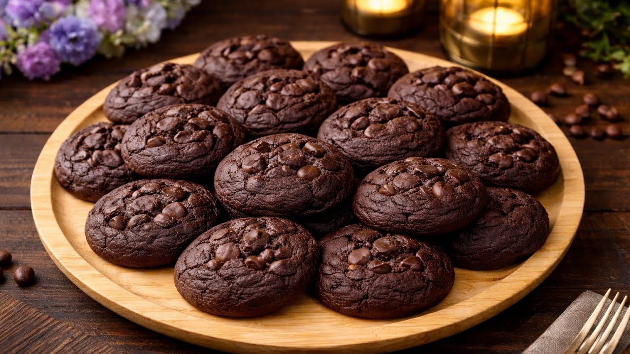The secret to fragrant, tasty chocolate cookies, a tested and guaranteed recipe🍫🍪