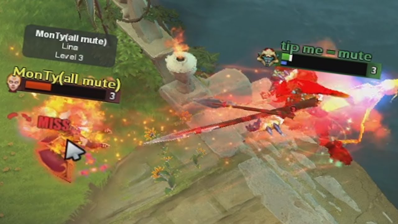 Huskar vs Lina ИДЕАЛЬНАЯ ИГРА на 6к