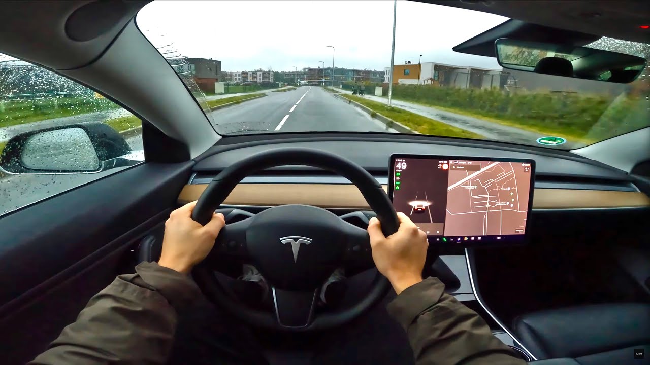 TESLA MODEL 3 2019 SR+ | 4K POV Test Drive/Review