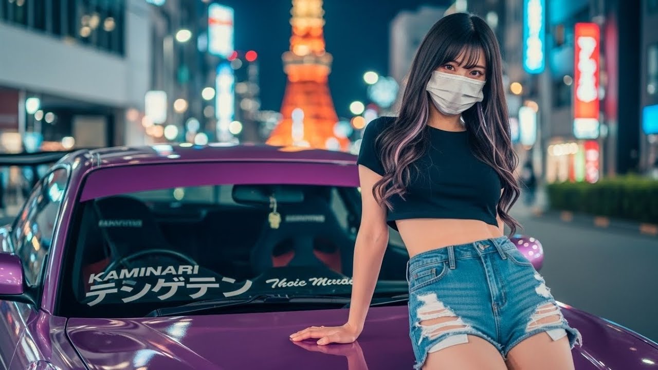 Call of the Night ⚡ Midnight Neon Drift (Kaminari 雷) | Phonk Night Drive 2026. #phonk #nightdrive