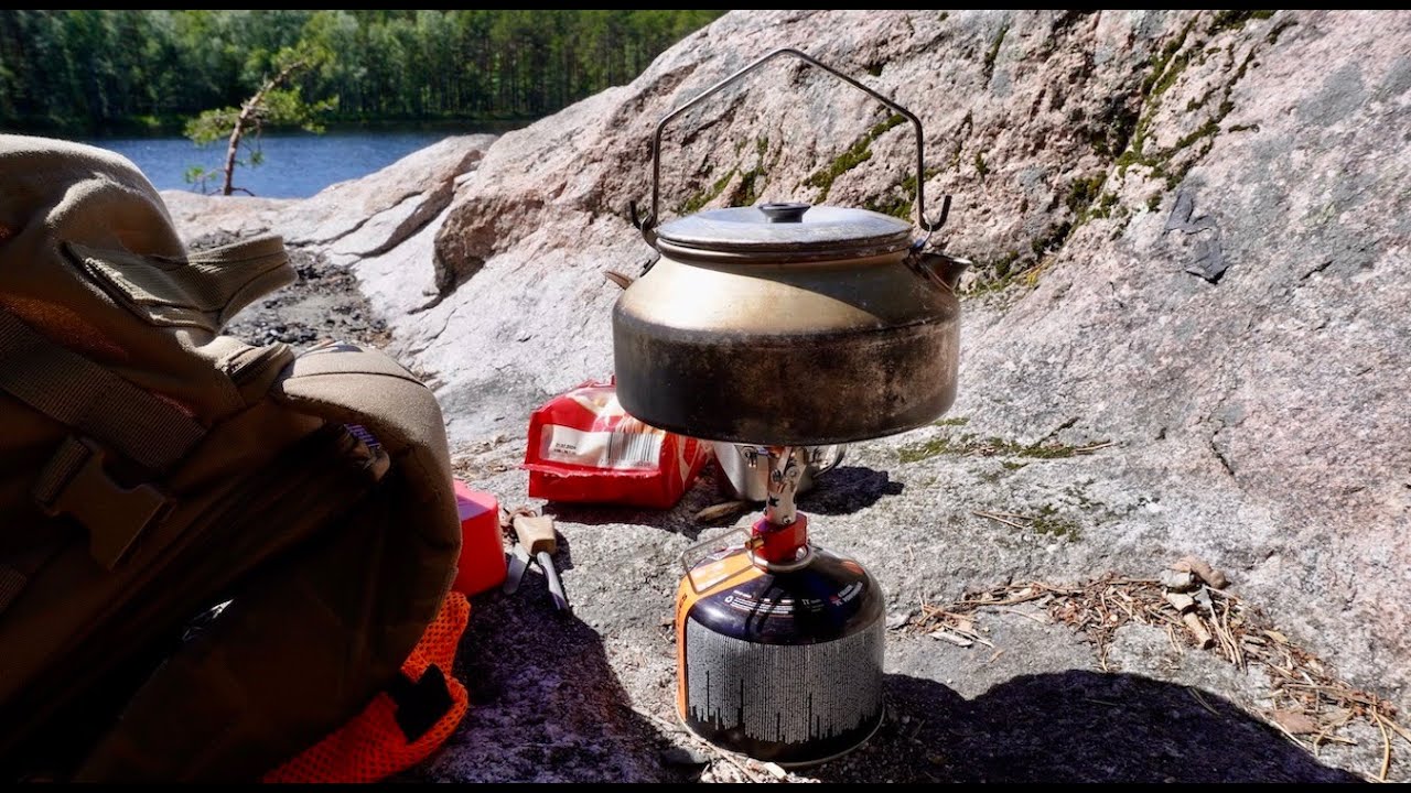 Vaelluksen ruokahuolto - MSR PocketRocket 2 - Trangia Triangle - Retkiruokien pakkaus