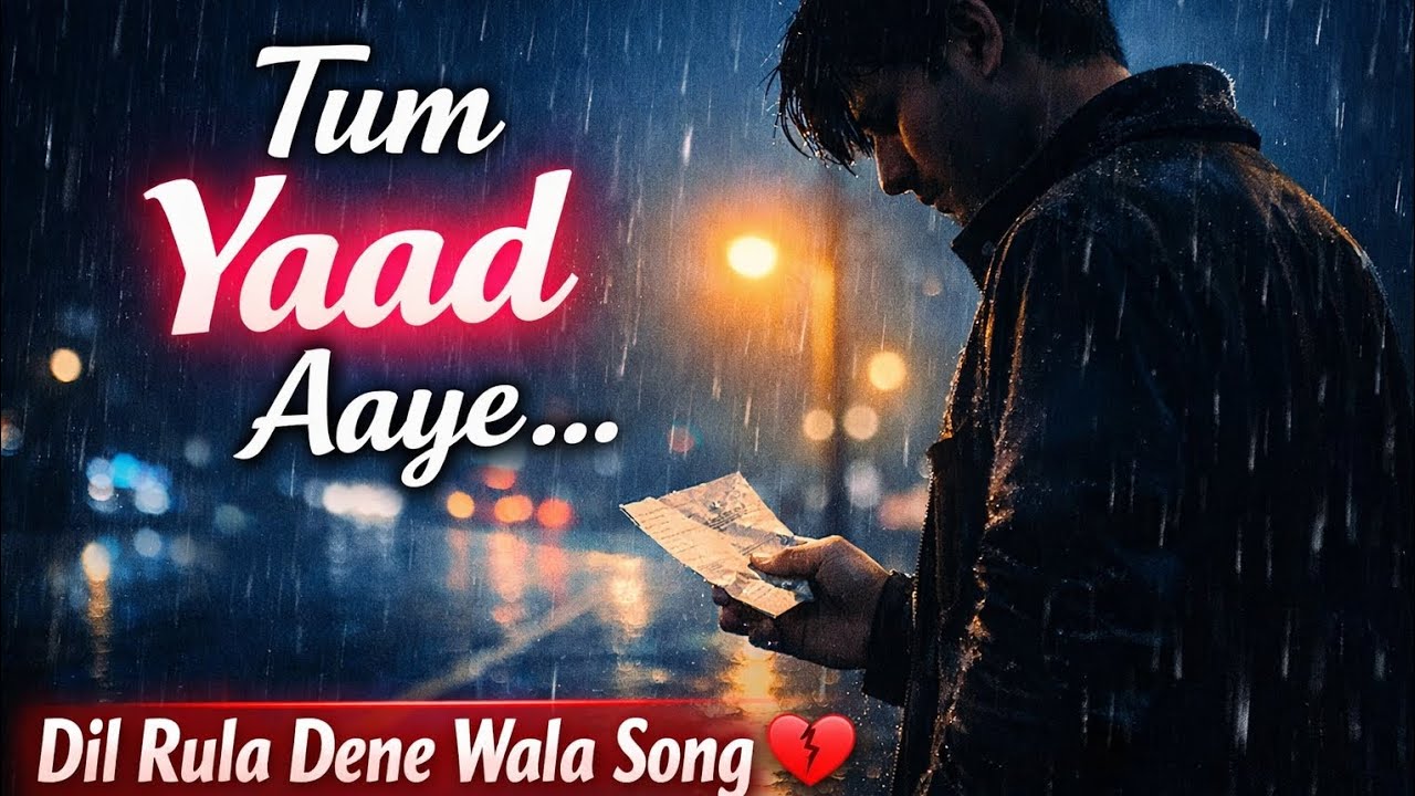 Tum Yaad Aaye💔| 90s Sad Lofi Song|Dil Ko Rula Dene Wala Track|emotional hindi song|#SadLofi#LofiVibe