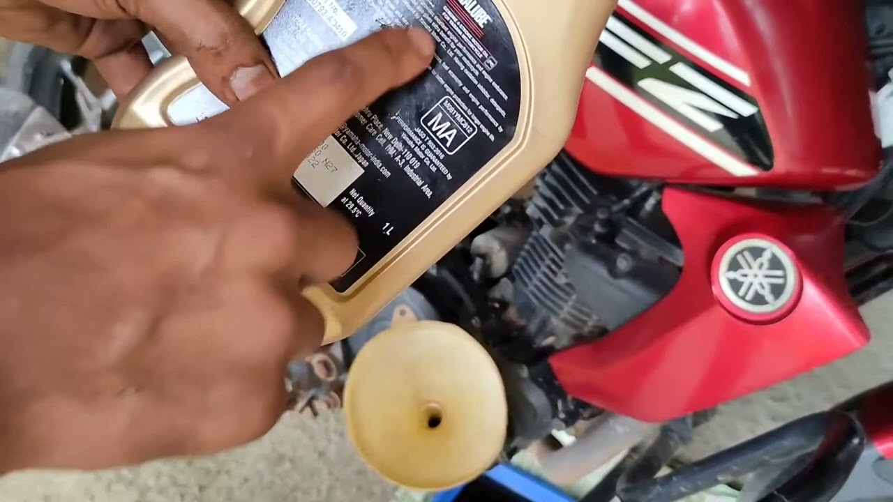 Yamaha fz oil change#yamahafz#yamaha#fz#fz16