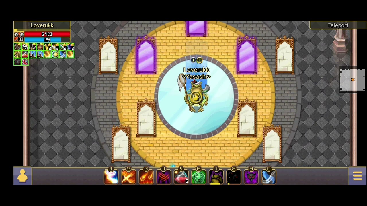 Warspear Online - finish spring dg in 3minute with noob magic chieftain (low amp,talents,no mm set)