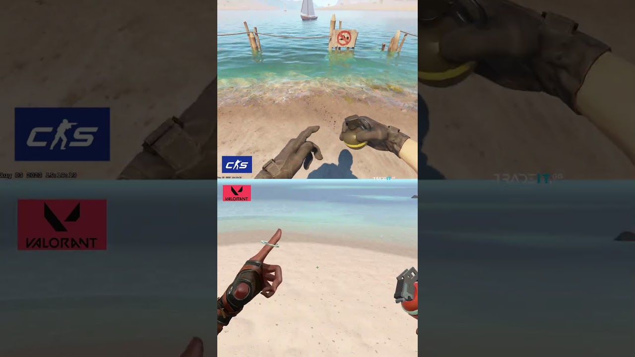 CS2 vs Valorant Water Physics