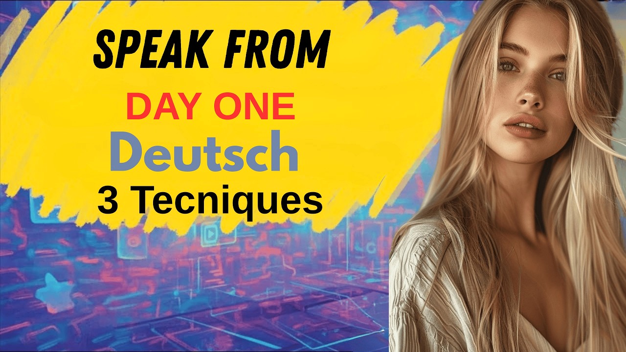 Wie man zu Hause alleine das Sprechen übt | Speak From Day One (A2–B1 Podcast) | Deutsch Podcast