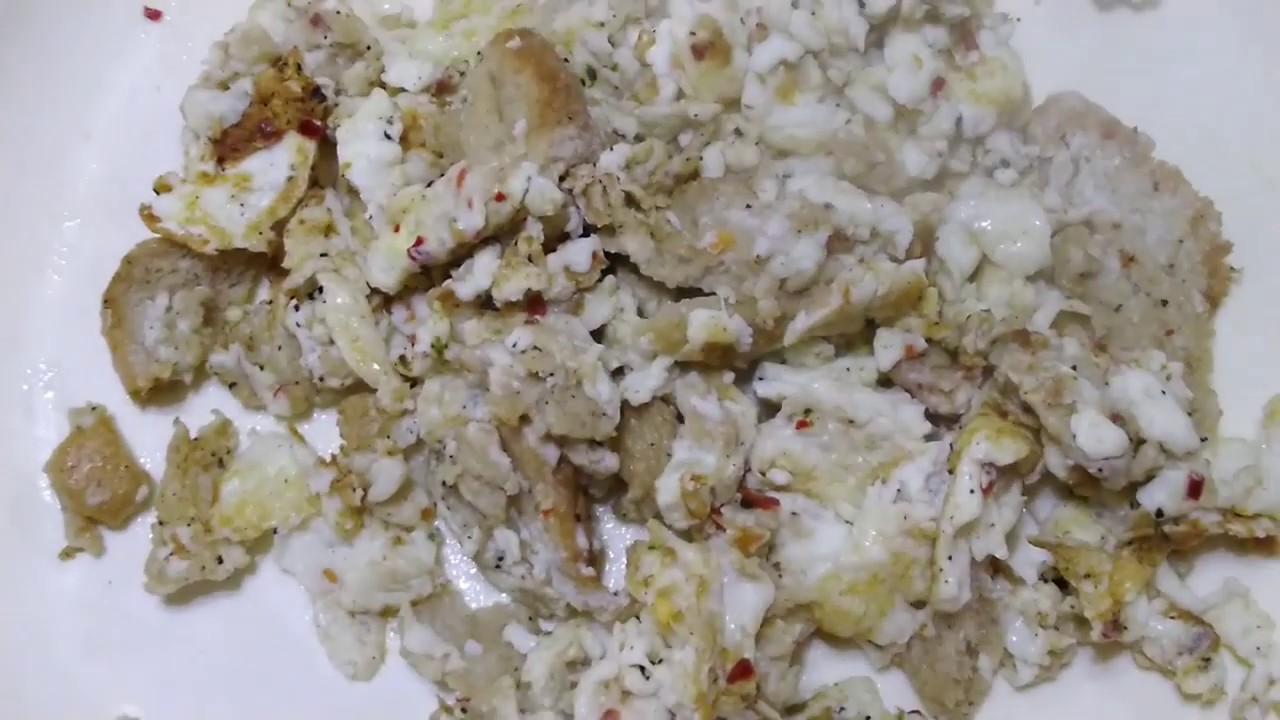 Scrambled egg | Healthy for dieters | low on cabs | quick breakfast recipe