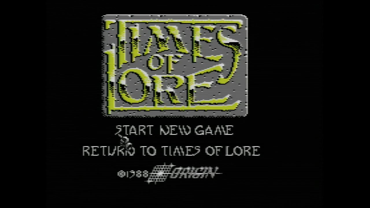Times of Lore - Real C64 Gameplay