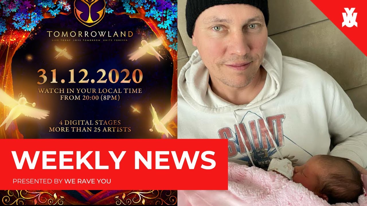 Tiësto Becomes a Father, Celebrate New Year's Eve with Tomorrowland and more! | We Rave You News