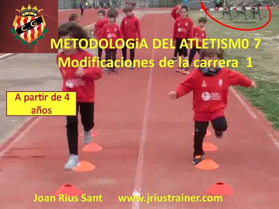 METODOLOGÍA DEL ATLETISMO 7. Desplazamientos básicos 1