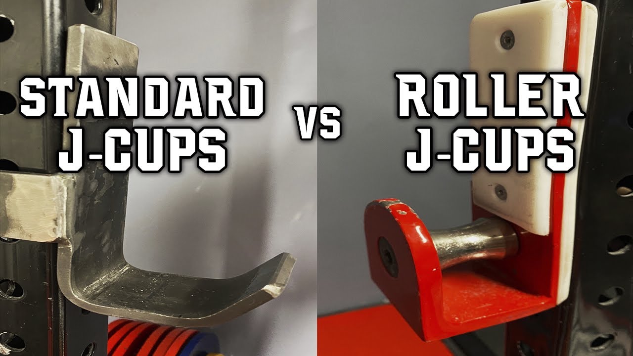 SOPORTES PARA BARRAS: STANDARD J-CUPS VS ROLLER J-CUPS
