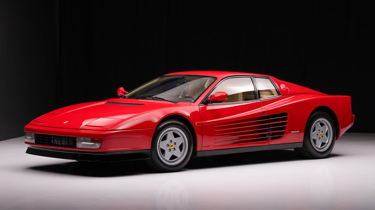 Euro 1989 Ferrari Testarossa Walk Around