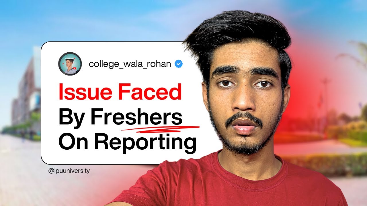 Already Report Kiya? 🤔LPU Mein Ye Sab Problems Face Kar Rahe Hain Students!😱