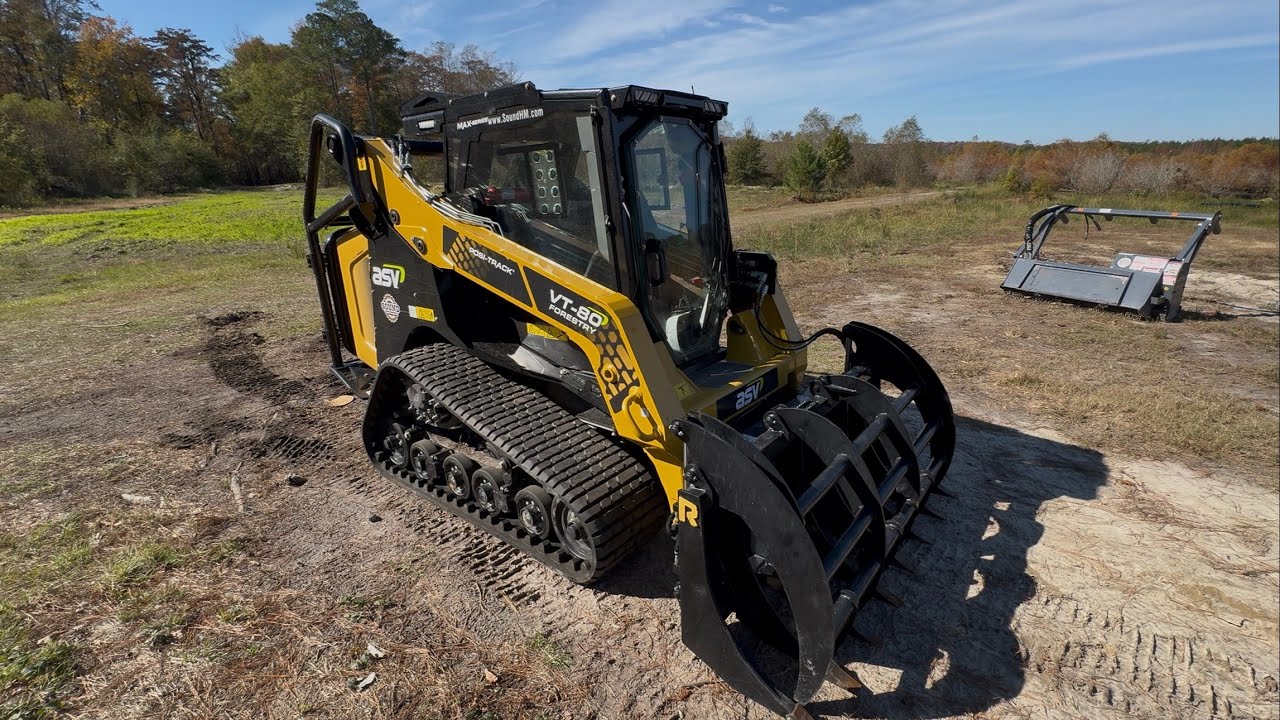 2025 ASV VT-80 Forestry: Best Compact Forestry Mulcher and Skid Steer? Walk Around and Review 