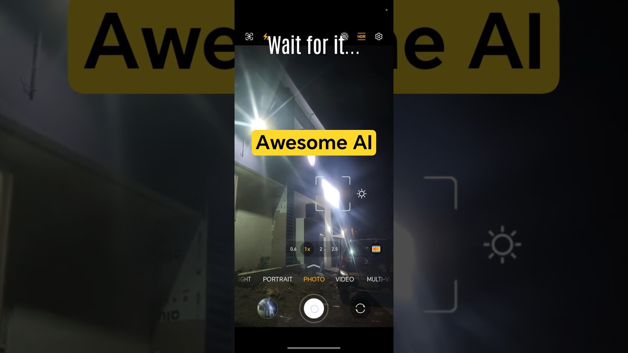 Honor 200's Vera Level AI image processing #honor200