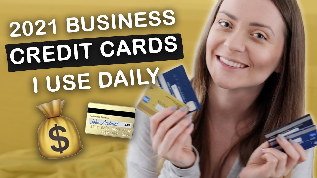 5 BEST business credit cards 2021 (which credit cards I use to run my business)