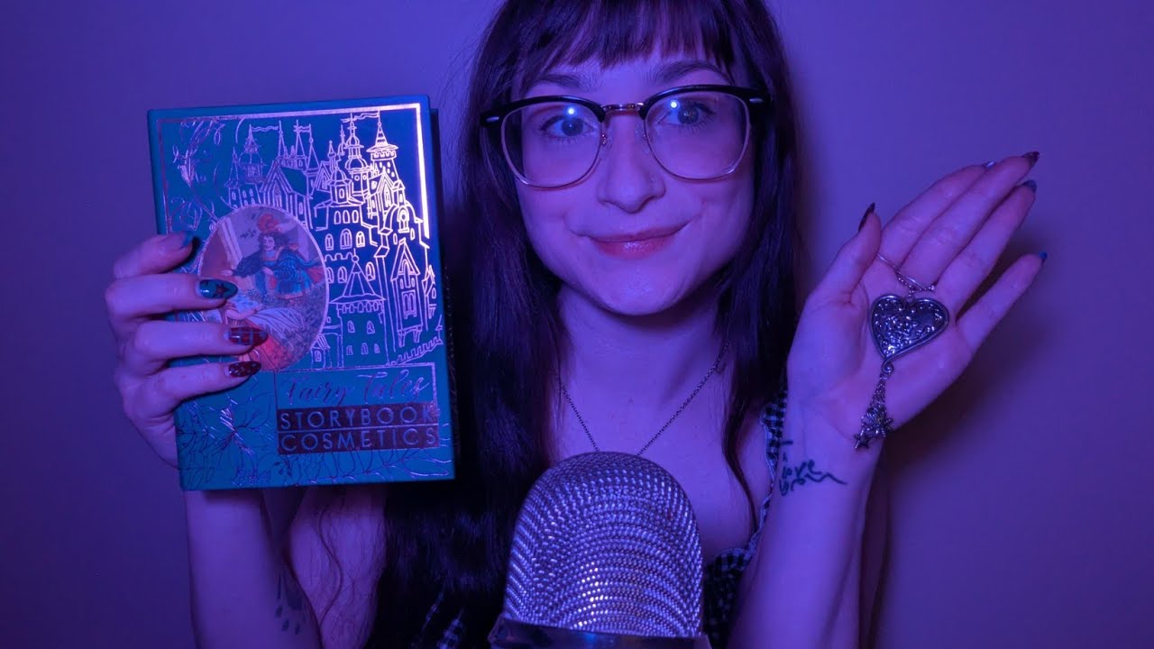 Dreamy Fairytale ASMR 🌠💛 (Book/Jewelry Tapping, Spit Painting, and Positive Affirmations ✨)