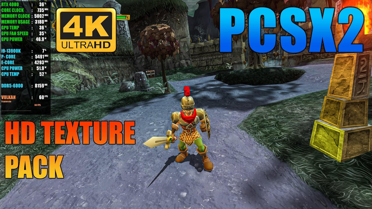 Maximo Ghosts to Glory | PCSX2 Nightly Emulator |HD Texture Pack |Playable✔️|Best Settings| 4K 60FPS