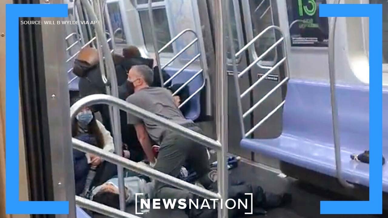Chaos unfolds in New York City subway during attack  |  NewsNation Prime