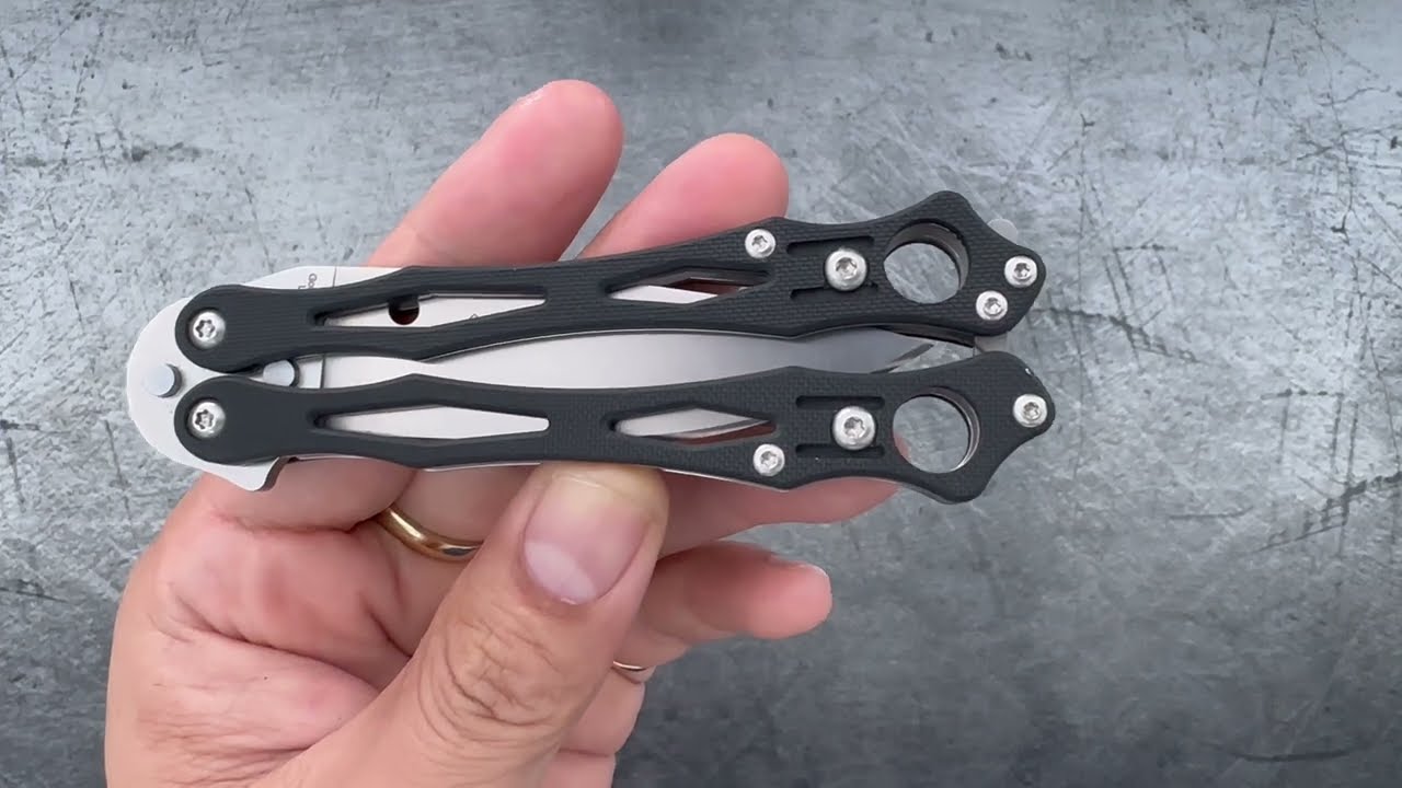 My Spyderco SmallFly 2 Butterfly Knife.