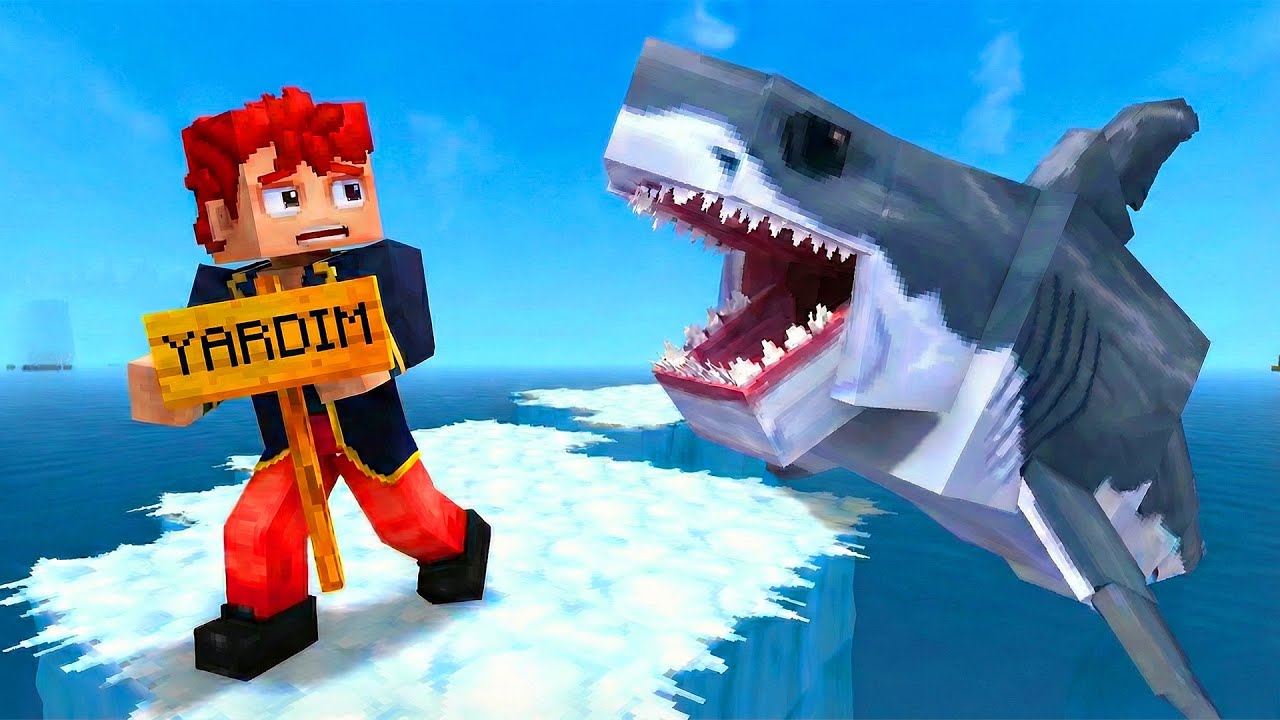 HYTALE AMA KÖPEK BALIĞI SALDIRDI!