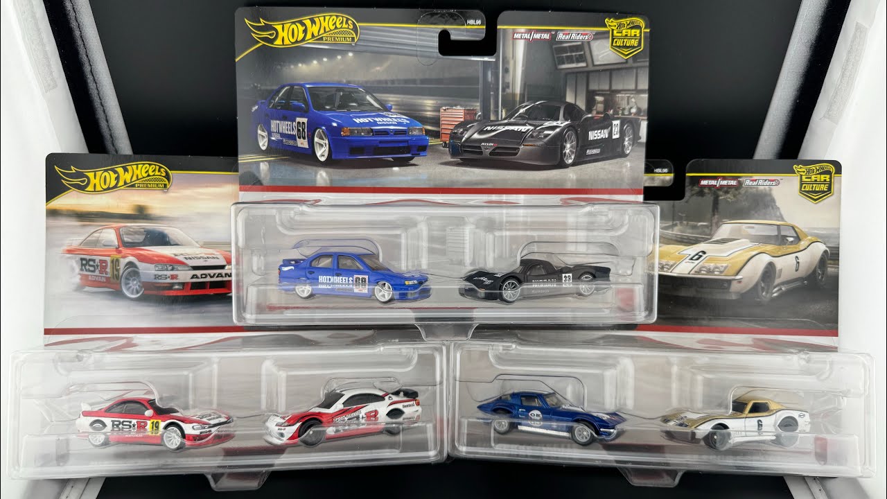 Предварительный обзор Lamley: Hot Wheels JDM Racing, Silvia и Corvette Premium (2 набора)