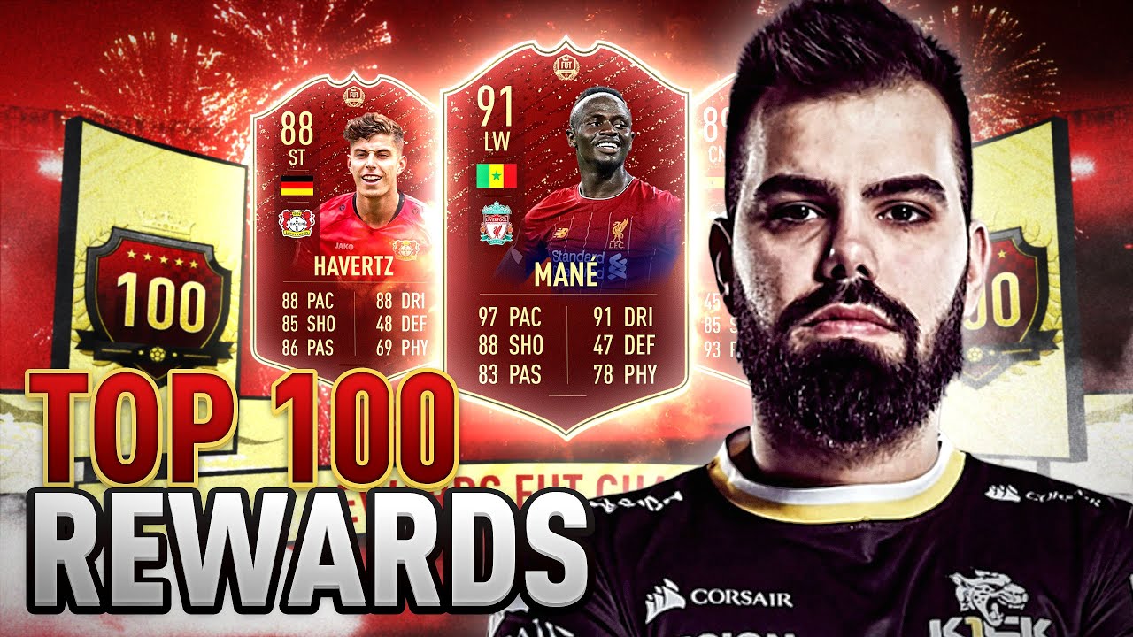 REWARDS FUT CHAMPIONS TOP100 MUNDIAL (30-0)! Nº51 DO MUNDO.