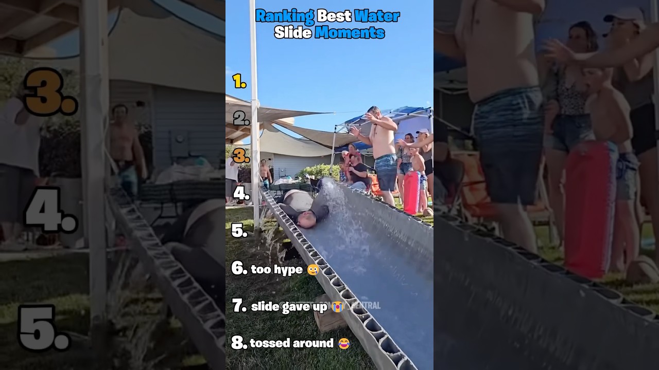 Ranking Best Water Slide Moments