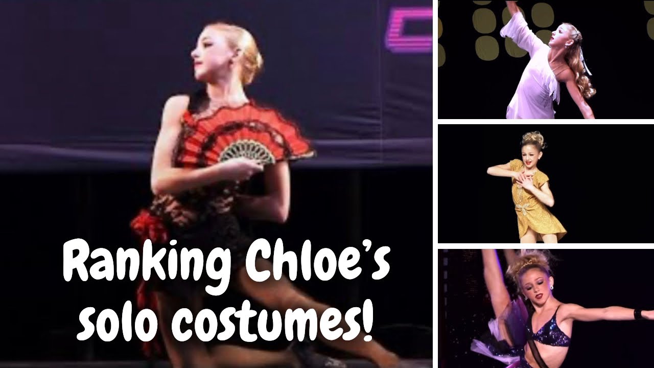 Ranking Chloe Lukasiak’s solo costumes!