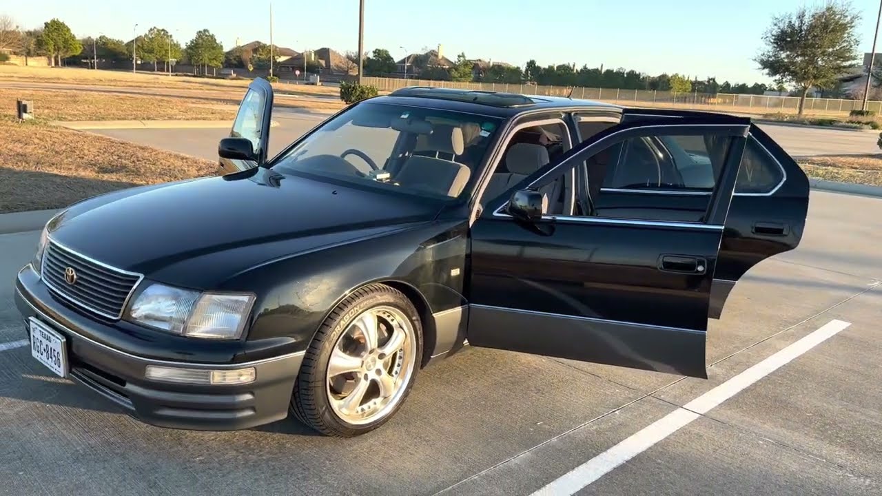 1996 Toyota Celsior Type C all power JDM RHD VIP style 1UZFE 4.0 V8 review