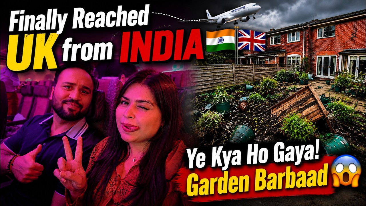 UK Pahunchte Hi Mila Bada Shock! 😳 India To UK Flight | Indian Youtuber