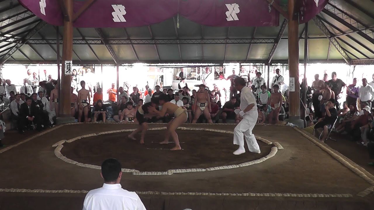 平成２６年度　第１６回　少年相撲柏大会　中学１年生の部　府中住吉相撲道場