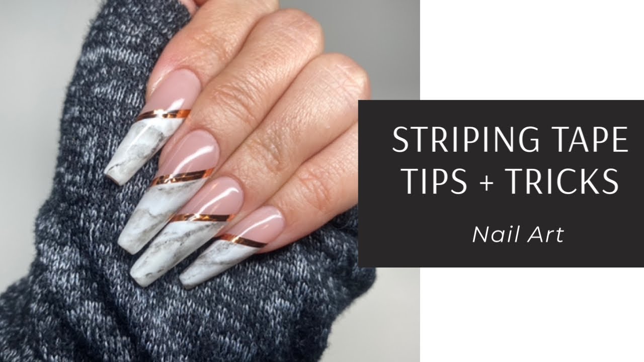 Striping Tape Tip & Tricks | Nail Art Tutorial