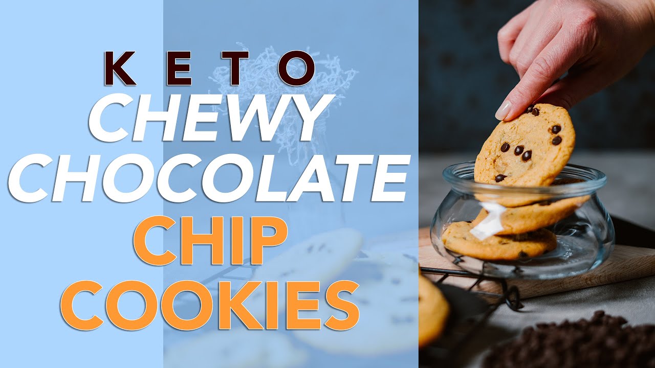 Keto Chewy Chocolate Chip Cookies 🍪 With Lupin Flour
