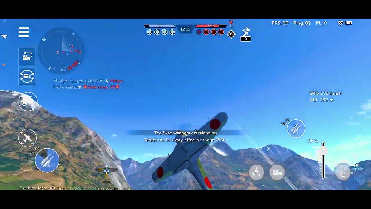 War Thunder - Ki-44-i finished the match with this little plane ✈️ 