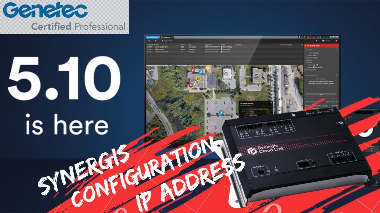 SYNERGIS CLOUD LINK IP ADDRESS CONFIGURATION GENETEC SECURITY CENTER | #SynergisCloudLink #IPSetup