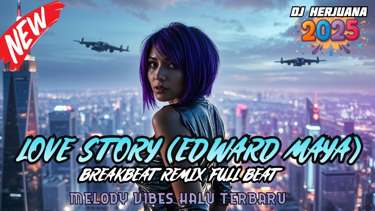 DJ LOVE STORY (EDWARD MAYA) BREAKBEAT REMIX FULL MELODY FYP TERBARU 2025