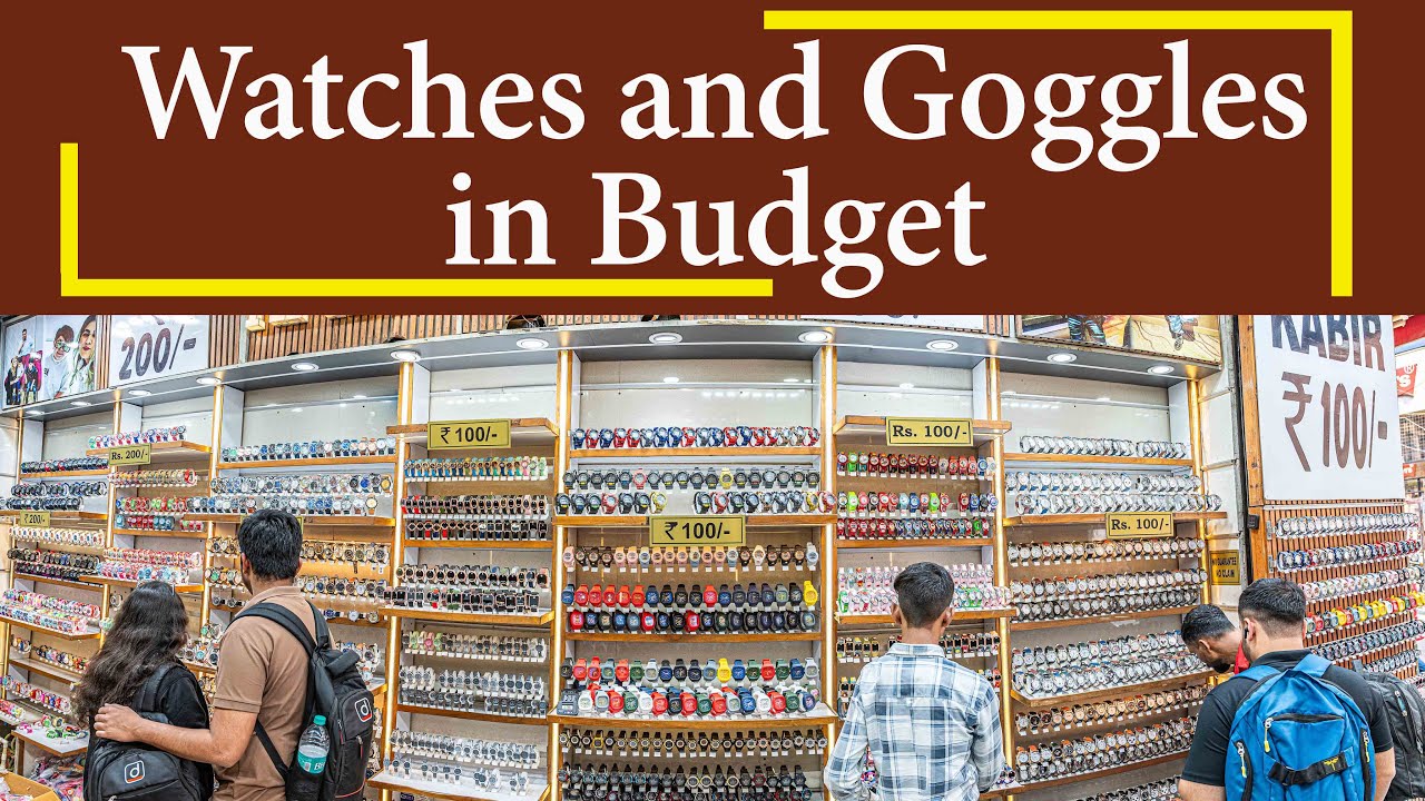 सस्ती और स्टाइलिश घड़ियाँ, चश्मे और कैप्स | कबीर शॉप, करोल बाग