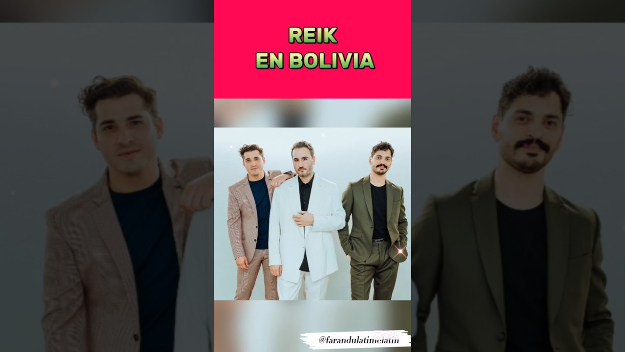 🌟 🔥Reik en Bolivia: una presentación que hizo vibrar corazones 💫❤️